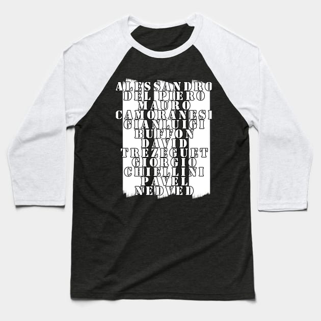 Juventus Baseball T-Shirt by tbajcer